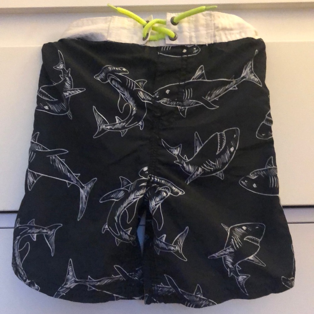 Oshkosh shark swim trunks